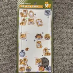 【正規品】 ボンボンドロップシール　和柄　芝犬　シバ犬　おすそ分け　お裾分け