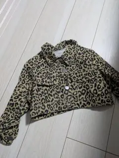 ヒョウ柄 ジャケット　サイズ100