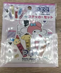 pez サンリオキャラクターズ　ステッカー　シール　サンリオ