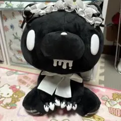 チャックスGP グルーミー ぬいぐるみ head dress モノブラック
