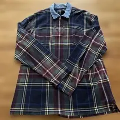 Eddie Bauer チェック柄トレーナー M