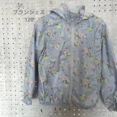 ブランシェス　花柄ウィンドブレーカー　120