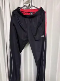 Mizuno 陸上用パンツ Lサイズ 黒/赤