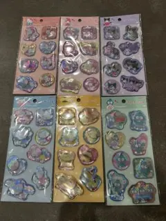 ウォーターシール　サンリオ　6種類セット