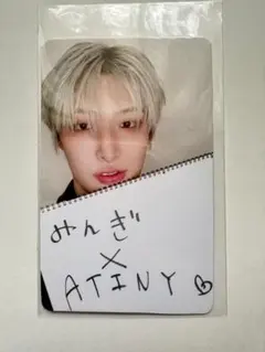 ATEEZミンギ BAD JP FC限定トレカ