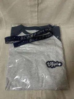 【新品未開封】なにわ男子　+alpha アジアツアー ロングTシャツ　銀テープ付