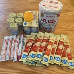 WAKODO はいはい 粉ミルク らくらくキューブ　ほほえみらくらくミルクセット