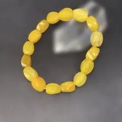レモンジェイド 8mm 24 天然石ブレスレット パワーストーン イエロー