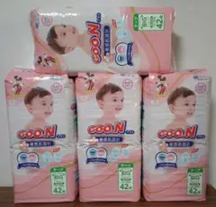【新品】 GOON BIG テープタイプ 42枚入×4パック