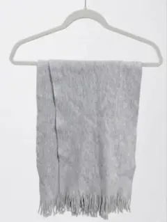 男女兼用 UNIQLO ヒートテック マフラー グレー