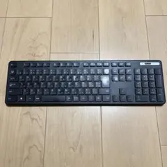 ELECOM ワイヤレスキーボード 本体 日本語配列