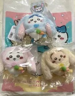 顔厳選　台湾　ちいかわ+ハチワレ＋うさぎ　3点セット　ロップイヤーなマスコット ちいかわ 台湾限定 ロップイヤーなマスコット 3点セット｜Yahoo!フリマ