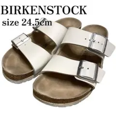 BIRKENSTOCK アリゾナ 白 38 24.5cm ダブルベルト サンダルのサムネイル