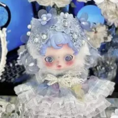 POPMART スカルパンダ 着せ替え服 2点セット レース ブルー系