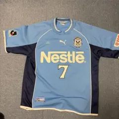 希少 PUMA 98-99 J1 サッカー ジュビロ 名波浩 ユニフォーム L - メルカリ