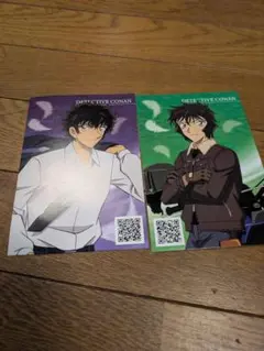 名探偵コナン ポストカード 2枚 松田陣平&世良真純