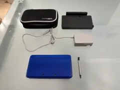 【美品】ニンテンドー3DS 本体 青　コバルトブルー付属品付き　Nintendo