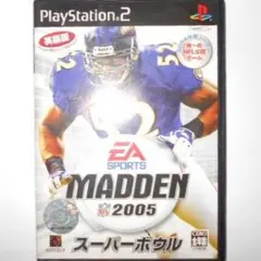 PlayStation2マッデンNFL スーパーボウル2005　初期動作確認済み