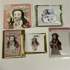 鬼滅の刃 竈門禰豆子 太陽の都市伝説 ガラポン アクリルチャーム コースター 他