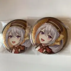 にじさんじ 樋口楓 缶バッジビスケット