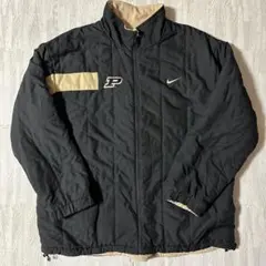 NIKE ナイキ ジャケット リバーシブル 黒 茶色 ベージュ ワンポイント