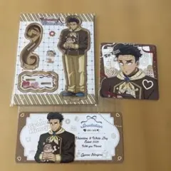 鬼滅の刃　バレンタイン＆ホワイトデー　アクリルスタンド　コースター　悲鳴嶼行冥