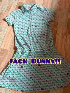 Jack Bunny!! × PONY コラボ ワンピースS ゴルフ 半袖 総柄のサムネイル