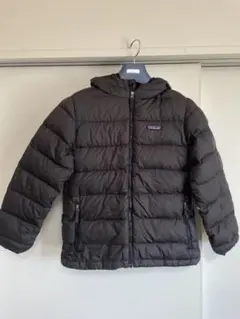 Patagonia フード付きダウンジャケット 黒