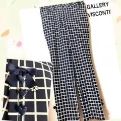 GALLERY VISCONTI❤︎ チェック柄カジュアルスキニーパンツ 美品のサムネイル