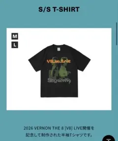 V8 S/S T-SHIRT Mサイズ seventeen the8 バーノン V8 S/S T-SHIRT Mサイズ seventeen the8 バーノン - メルカリ