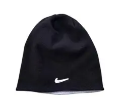 【激レア】NIKE ナイキ ビーニー ニット帽 リバーシブル Y2K 古着