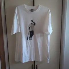 New Balance 野球選手イラスト Tシャツ M