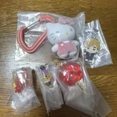 まとめ売り めじるしアクセサリー カナビラチャーム 5個セット