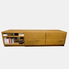 unicoADDAY(アディ) TVボード W1600お値下げの方ご相談ください 値下 unico ウニコ トーヴ テレビボード テレビ台 W1600 オーク