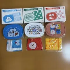 非売品!!ドラえもんランチボックス 全3種類コンプリートセット バンダナ付き