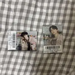 超特急 マサヒロ キラリ スクラッチ 長方形缶マグネット コンプセット