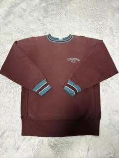 u*3様 90s初期 Champion バーガンディ USA製 トレーナー