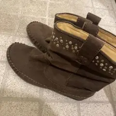 クロールバリエ　ブーツ　Lサイズ　ブラウン　スタッズのサムネイル