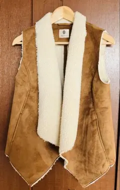 SALE Bou Jeloud フェイクスエード ベスト　サイズ38