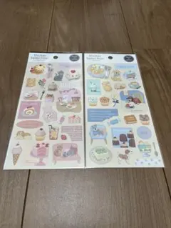 セリア　デザインシール　２点セット