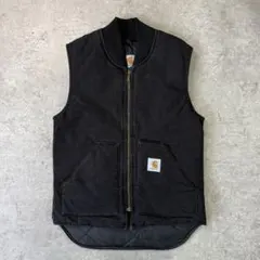 2026年最新】carhartt ダックベスト ブラックの人気アイテム - メルカリ