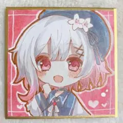 桜羽エマ 魔法少女ノ魔女裁判 まのさば イラスト色紙