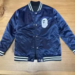 リバーシブルジャケット ネイビー ブラック