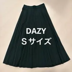 DAZY プリーツスカート　ロングスカート　スカート　ウエストゴム　Ｓサイズのサムネイル