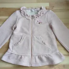 エニィファム　アウター　羽織り　110　ラメ　ピンク