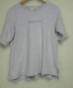 SHOO LA RUE ロゴプリントTシャツ 　ラベンダー色のサムネイル