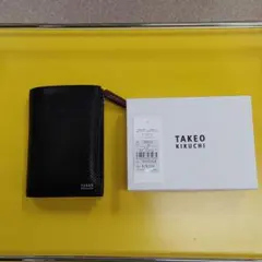 牛革 黒 メンズ 折り財布