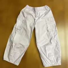 ZARA 薄紫 カーゴパンツ 6歳