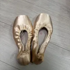 ブロック　バランスヨーロピアン トゥシューズ ベージュ サイズ4.5 XXX