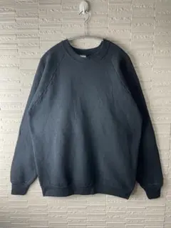 90s USA製 フルーツオブザルーム　ラグラン　ヴィンテージ 無地スウェット